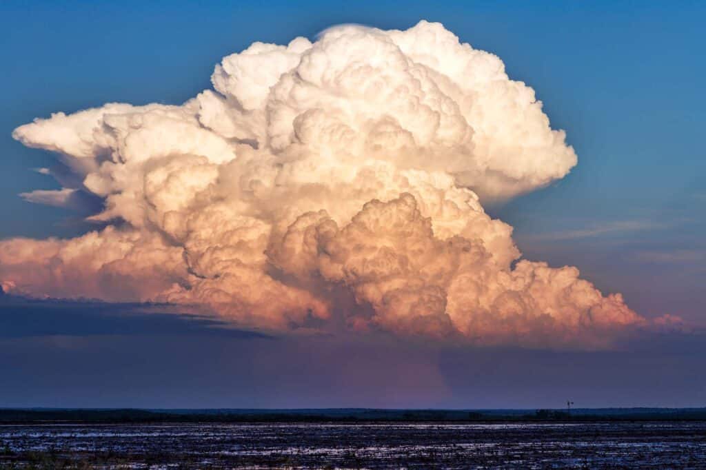 Cumulonimbus clouds