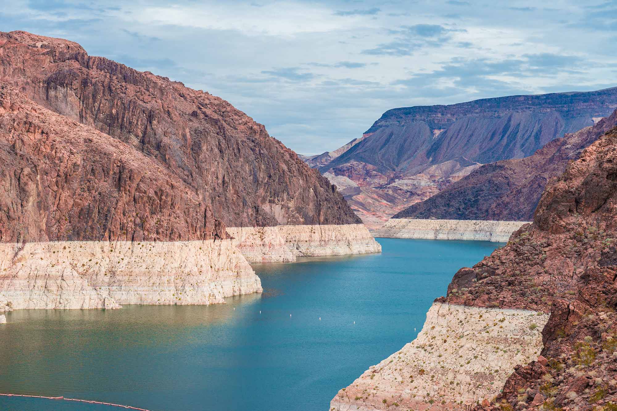 Lake Mead during peak of California's most recent drought